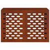 vidaXL Air Conditioner Cover Rusty 90 x 40 x 60 cm Weathering Steel