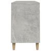 vidaXL Shoe Cabinet Concrete Grey 102x36x60 cm Engineered Wood