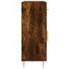 vidaXL Sideboard Smoked Oak 69.5x34x90 cm Engineered Wood