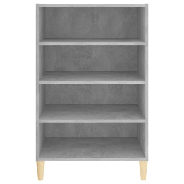 vidaXL Sideboard Concrete Grey 57x35x90 cm Engineered Wood