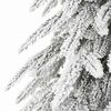 vidaXL Christmas Tree with 300 LEDs White 180 cm PE and Steel