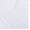 vidaXL Fitted Sheets Waterproof 2 pcs Cotton 70x140 cm White