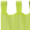 vidaXL Voile Curtains with Tab Top 2 pcs Apple Green