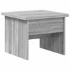vidaXL Coffee Table Grey Sonoma 55 x 54.5 x 45 cm Engineered wood