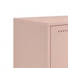 vidaXL TV Cabinet Pink 100.5x39x60.5 cm Steel