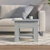 vidaXL Coffee Table Grey Sonoma 55x55x42 cm Engineered Wood