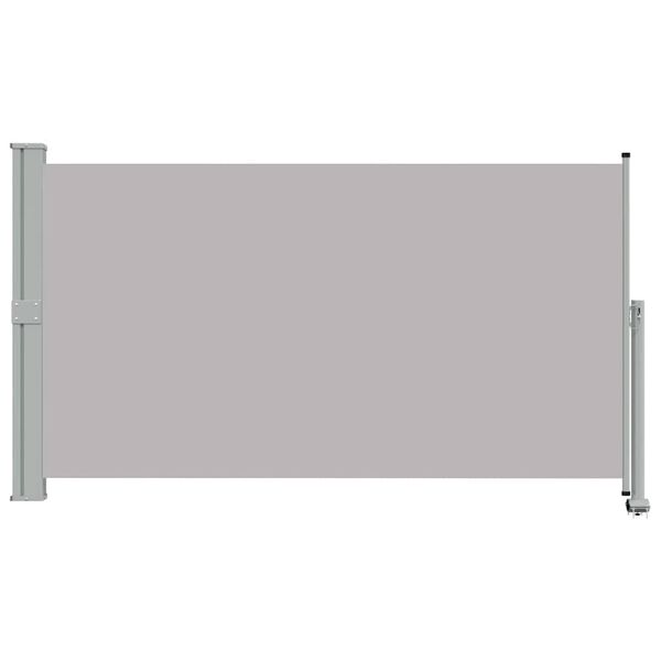 vidaXL Patio Retractable Side Awning 140 x 300 cm Grey