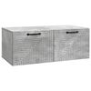 vidaXL Wall-Mounted TV Cabinet Concrete Grey 78.5 x 41 x 30 cm