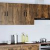 vidaXL Kitchen Wall Cabinet Kalmar Smoked Oak Engineered Wood