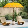 vidaXL Balinese Parasol Yellow 215 x 215 x 260 cm