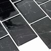 vidaXL Subway Tile 20 pcs Black Marble 30.5 x 30.5 cm