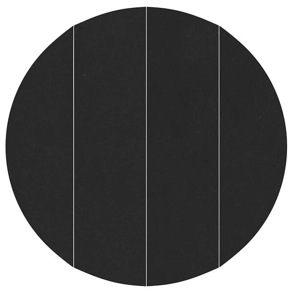 vidaXL Pool Ground Sheet Folding Black Ø 428 cm Non-woven Fabric