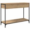 vidaXL Console Table Artisan Oak 100 x 34.5 x 75 cm Engineered Wood