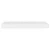 vidaXL Foam Mattress White 120x200 cm Hardness H2 H3