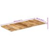 vidaXL Table Top Solid Mango Wood 25-27 mm 140x60 cm