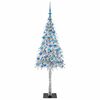 vidaXL Christmas Tree with 300 LEDs White 180 cm PE and Steel