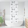 vidaXL Shower Roller Blind 60x240 cm Fabric Width 56 cm