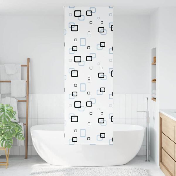 vidaXL Shower Roller Blind 60x240 cm Fabric Width 56 cm
