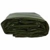 vidaXL Tarpaulin 650g / m&sup2; Olive Green 4 x 8 m Canvas with PVC Coating