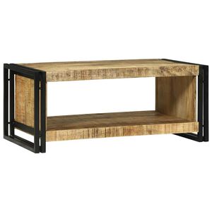 vidaXL Coffee Table Brown 90 x 50 x 38 cm Solid Mango Wood