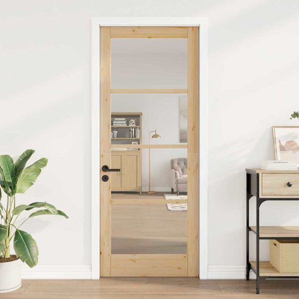 vidaXL Interior Door ORKDAL Brown 83 x 211 cm