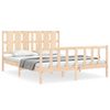 vidaXL Bed Frame without Mattress 160x200 cm Solid Wood Pine