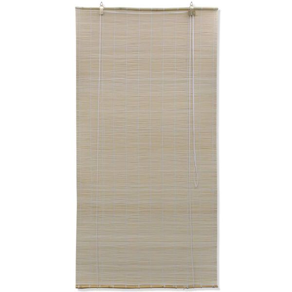 vidaXL Bamboo Roller Blinds 4 pcs 120x160 cm Natural