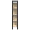 vidaXL Bookshelf Sonoma Oak 75 x 30 x 156 cm Engineered Wood
