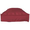 vidaXL Pallet Cushion for Bench Wine Red 120 x 40 x 8 cm Oxford fabric