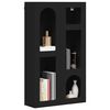 vidaXL Hanging Cabinet Black 59 x 20 x 100 cm Engineered Wood