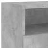 vidaXL TV Wall Cabinet Concrete Grey 80x30x30 cm Engineered Wood