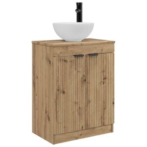 vidaXL Bathroom Sink Cabinet Artisan Oak 54 x 35 x 100 cm