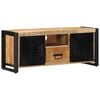 vidaXL TV Cabinet 100x30x40 cm Solid Rough Wood Mango