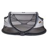 DERYAN Pop-up Baby Travel Cot with Mosquito Net Luxe Silver