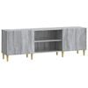 vidaXL TV Cabinet Grey Sonoma 150 x 31 x 50 cm Engineered Wood
