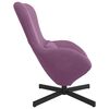 vidaXL Egg Chair Purple 63 x 73 x 90 cm Velvet