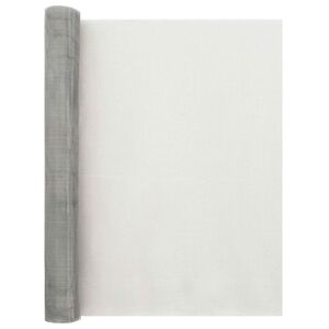 vidaXL Mesh Screen 60 x 500 cm 20 Mesh Stainless Steel 201 Silver