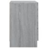 vidaXL Bedside Cabinet Grey Sonoma 38x35x56 cm Engineered Wood