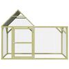 vidaXL Chicken Coop 200x100x150 cm Impregnated Solid Wood Pine