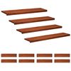 vidaXL Stair Treads 12 pcs 110 x 30 x 2 cm Brown Solid Beech Wood