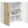 vidaXL Kitchen Cabinet with Storage Kalmar Sonoma Oak 80 x 31 x 80 cm
