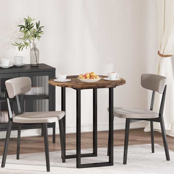 vidaXL Table Top Old wood 70 x 70 x 1.5 cm Engineered Wood