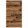 vidaXL Drawer Cabinet Old Wood 60x36x103 cm Engineered Wood