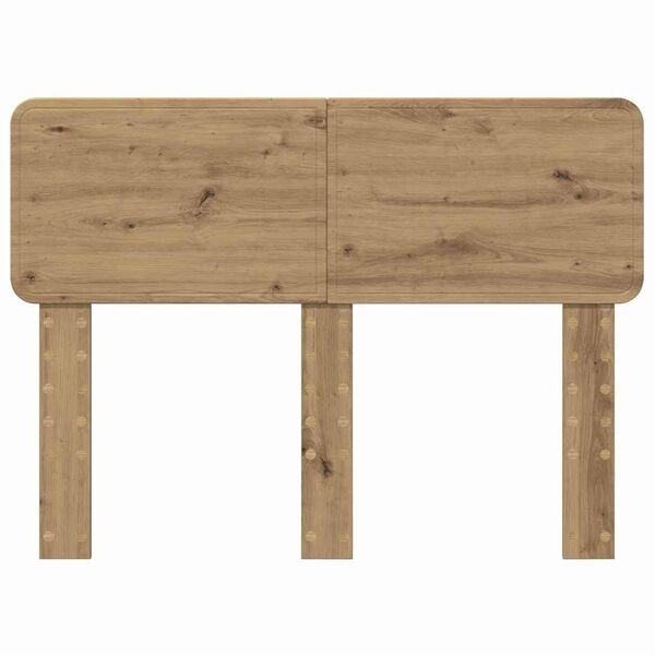 vidaXL Headboard with Headboard Artisan Oak 120 cm Engineered wood