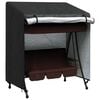 vidaXL Outdoor Swing Cover Black 135 x 100 x 165 cm 210D Oxford Fbric