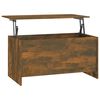 vidaXL Coffee Table | Smoked Oak | Engineered Wood | Medium
