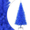 vidaXL Artificial Christmas Tree | Blue | PVC, Steel | Artificial Christmas Tree