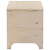 vidaXL Storage Box with Lid RANA 100x49x54 cm Solid Wood Pine