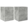 vidaXL TV Wall Cabinet 2 pcs Concerte Engineered Wood