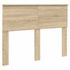 vidaXL Bed Frame Sonoma Oak 137 x 203 cm Engineered Wood